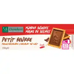 De Online Drogist Damhert minder suikers petit beurre melkchocolade aanbieding