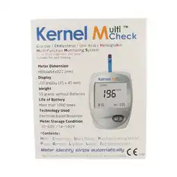 De Online Drogist Testjezelf.nu multi-check glucose & urinezuur meter aanbieding