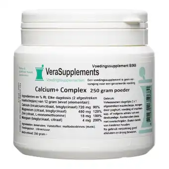 De Online Drogist Verasupplements calcium+ complex poeder aanbieding