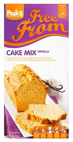 De Online Drogist Peaks free from cakemix vanille aanbieding