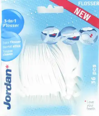 De Online Drogist Jordan flosser 3 in 1 36st aanbieding