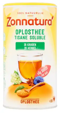 De Online Drogist Zonnatura oplosthee 20 kruiden aanbieding