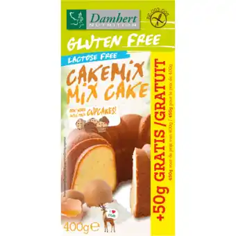 De Online Drogist Damhert gluten free cakemix aanbieding