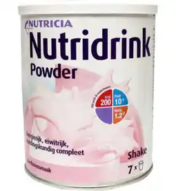 De Online Drogist Nutridrink powder aardbei aanbieding