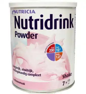 De Online Drogist Nutridrink powder aardbei aanbieding
