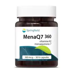 De Online Drogist Springfield menaq7 360 capsules aanbieding