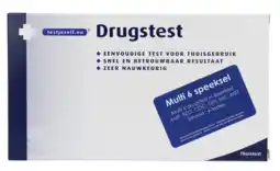 De Online Drogist Testjezelf.nu drugstest speeksel multi 6 4st aanbieding