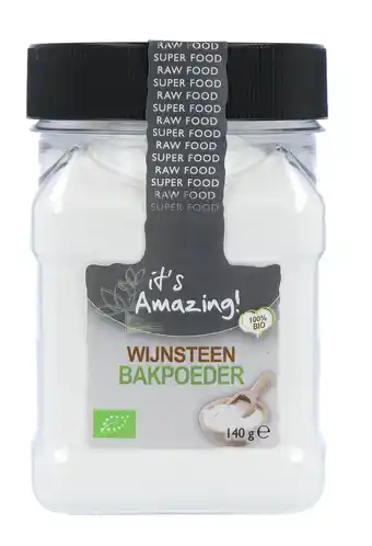 De Online Drogist Its amazing wijnsteen bakpoeder 140gr aanbieding