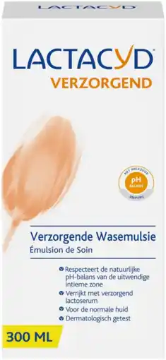 De Online Drogist Lactacyd wasemulsie verzorgend 300ml aanbieding