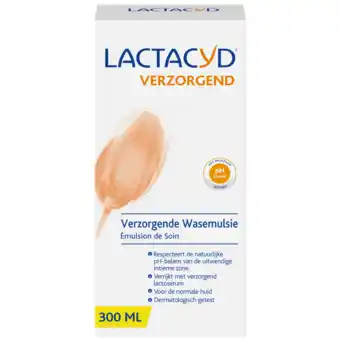 De Online Drogist Lactacyd wasemulsie verzorgend 300ml aanbieding