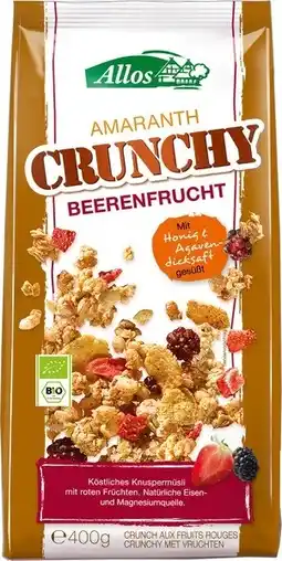 De Online Drogist Allos amaranth crunchy rode vruchten aanbieding