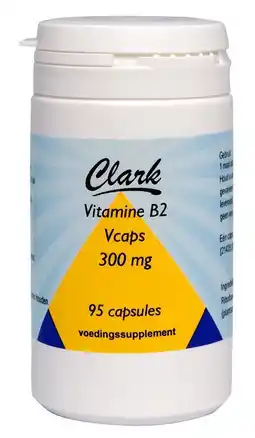 De Online Drogist Clark vitamine b2 300mg capsules aanbieding