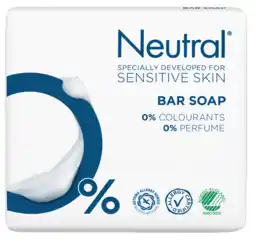 De Online Drogist Neutral zeep tablet 2x100gr aanbieding