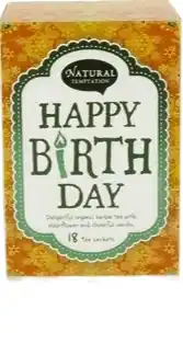 De Online Drogist Natural temptation thee happy birthday aanbieding