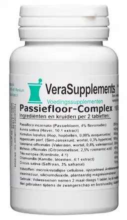 De Online Drogist Verasupplements passiefloor-complex tabletten aanbieding