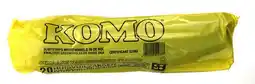 De Online Drogist Komo vuilniszakken 60x80cm rol aanbieding