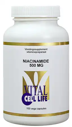 De Online Drogist Vital cell life niacinamide 500mg capsules aanbieding