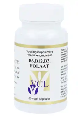 De Online Drogist Vital cell life b6 b12 b2 foliumzuur capsules aanbieding