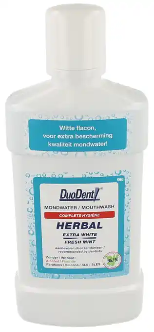 De Online Drogist Duodent mondwater herbal aanbieding