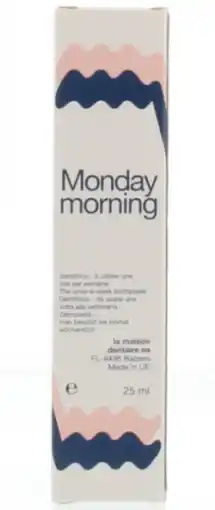 De Online Drogist Monday morning tandpasta 25ml aanbieding
