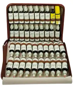 De Online Drogist Bach bloesem set 20ml map leer luxe aanbieding