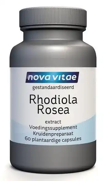 De Online Drogist Nova vitae rhodiola rosea extract capsules 60st aanbieding