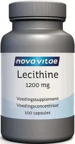 De Online Drogist Nova vitae lecithine 1200mg aanbieding