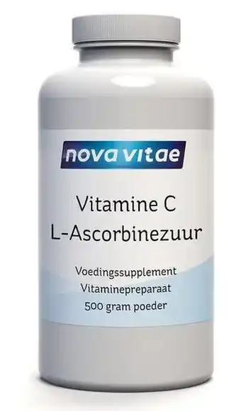 De Online Drogist Nova vitae vitamine c ascorbinezuur 500gr aanbieding