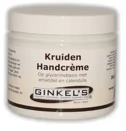 De Online Drogist Ginkel&aposs handcreme kruiden aanbieding
