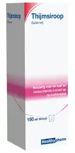 De Online Drogist Healthypharm thijmsiroop suikervrij aanbieding