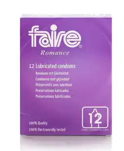 De Online Drogist Faire romance condoom + glijmiddel aanbieding