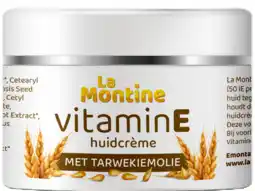 De Online Drogist La montine vitamine e huidcrème 40ml aanbieding