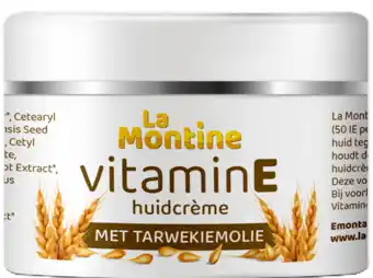 De Online Drogist La montine vitamine e huidcrème 40ml aanbieding