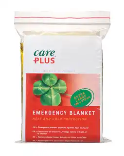 De Online Drogist Care plus emergency blanket aanbieding