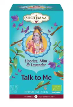 De Online Drogist Shoti maa thee talk to me aanbieding