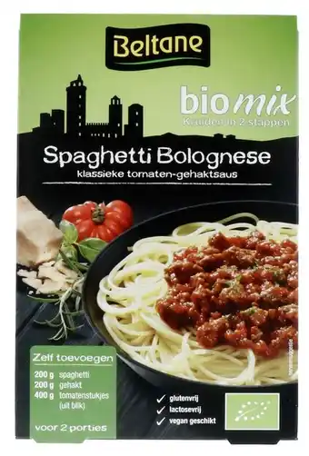 De Online Drogist Beltane spaghetti bolognese kruidenmix aanbieding