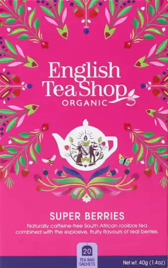 De Online Drogist English tea shop super berries mix biologisch 20st aanbieding