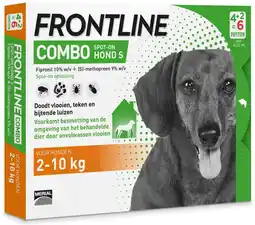 De Online Drogist Frontline combo spot-on hond s aanbieding