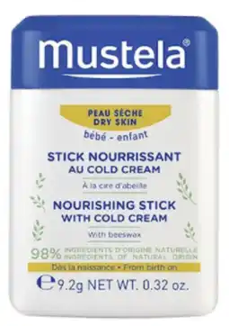 De Online Drogist Mustela cold cream nourishing stick aanbieding