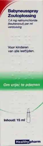 De Online Drogist Healthypharm baby zoutoplossing neusspray aanbieding