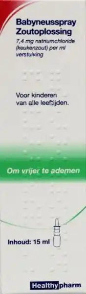 De Online Drogist Healthypharm baby zoutoplossing neusspray aanbieding