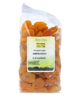 De Online Drogist Boerjan zongedroogde abrikozen aanbieding