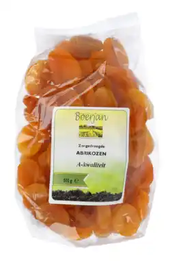 De Online Drogist Boerjan zongedroogde abrikozen aanbieding