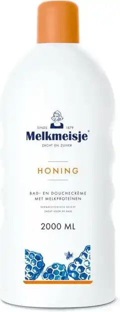 De Online Drogist Melkmeisje honing bad- en douchecrème aanbieding