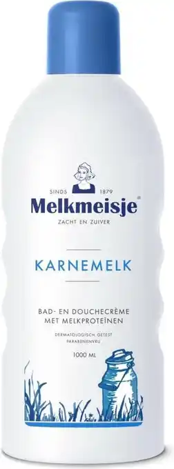 De Online Drogist Melkmeisje karnemelk bad- en douchecrème aanbieding