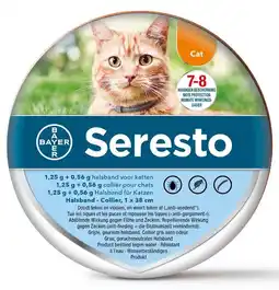 De Online Drogist Bayer seresto teken- en vlooienband kat aanbieding