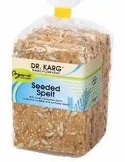 De Online Drogist Dr. karg spelt met zaden aanbieding