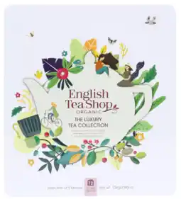 De Online Drogist English teashop luxury tea collection aanbieding