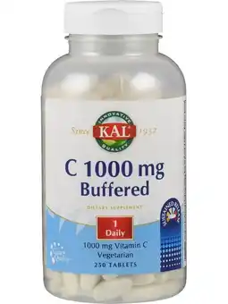 De Online Drogist Kal vitamine c1000 gebufferd tabletten aanbieding