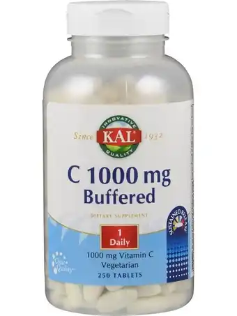 De Online Drogist Kal vitamine c1000 gebufferd tabletten aanbieding